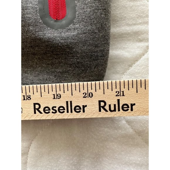 NHL Calgary Flames G-III Womens Large Gray Jacket Touch by Alyssa Milano NWT - Picture 12 of 13